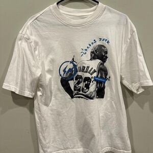 Travis-scott Men's White T-shirt